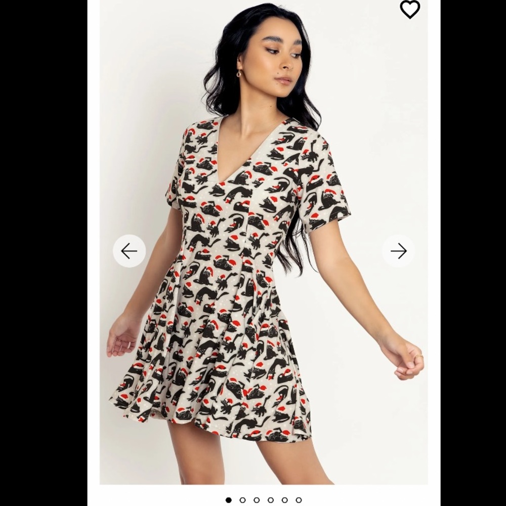 BlackMilk cats in hats dress
